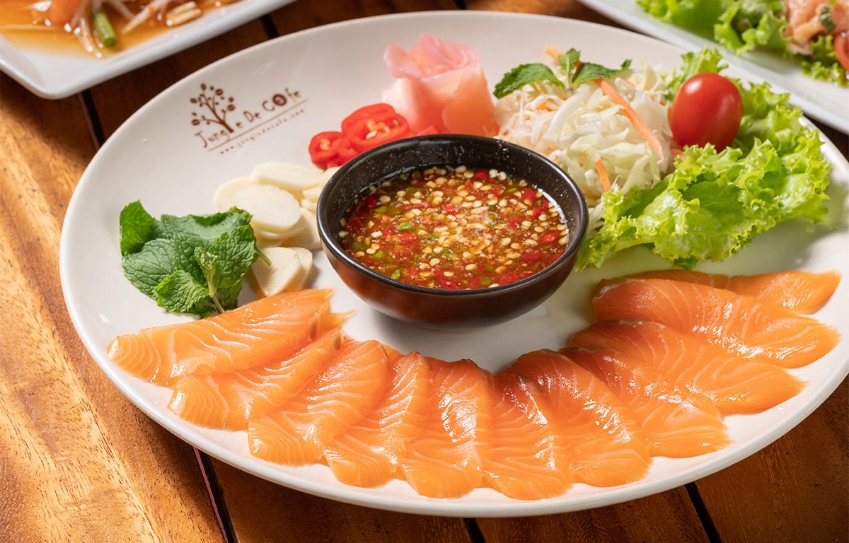 salmon in fish sauce